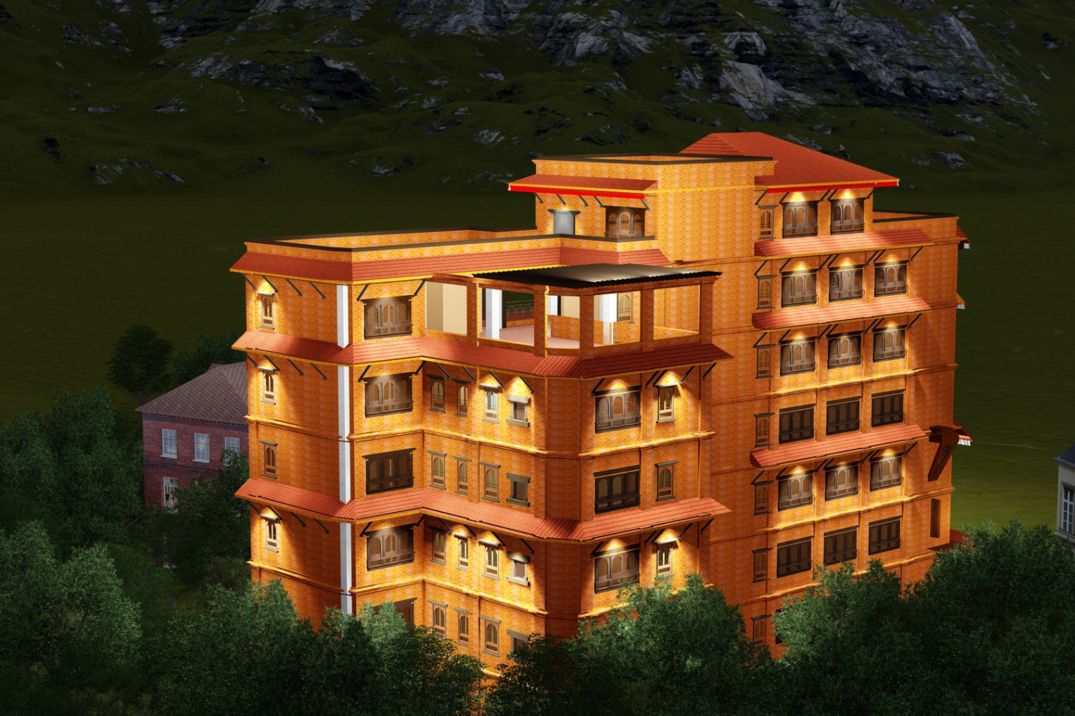 Thamel Hotel Design, Kathmandu